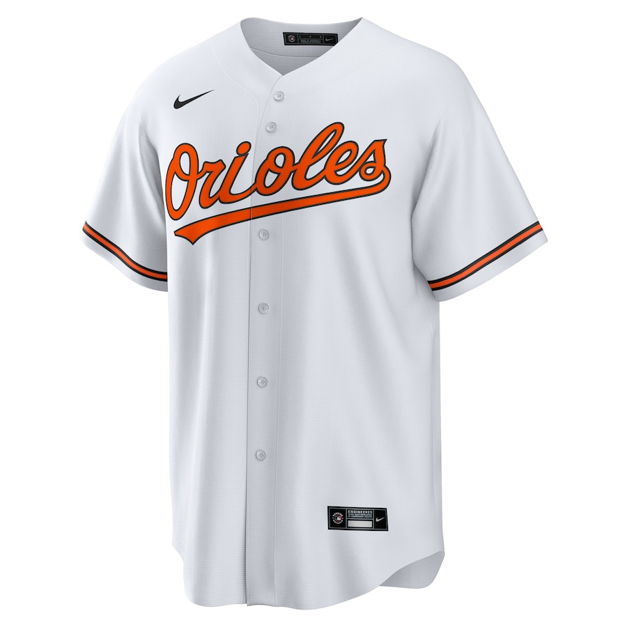 Jackson Holliday 7 Baltimore Orioles Home Player White MLB Jersey Men's