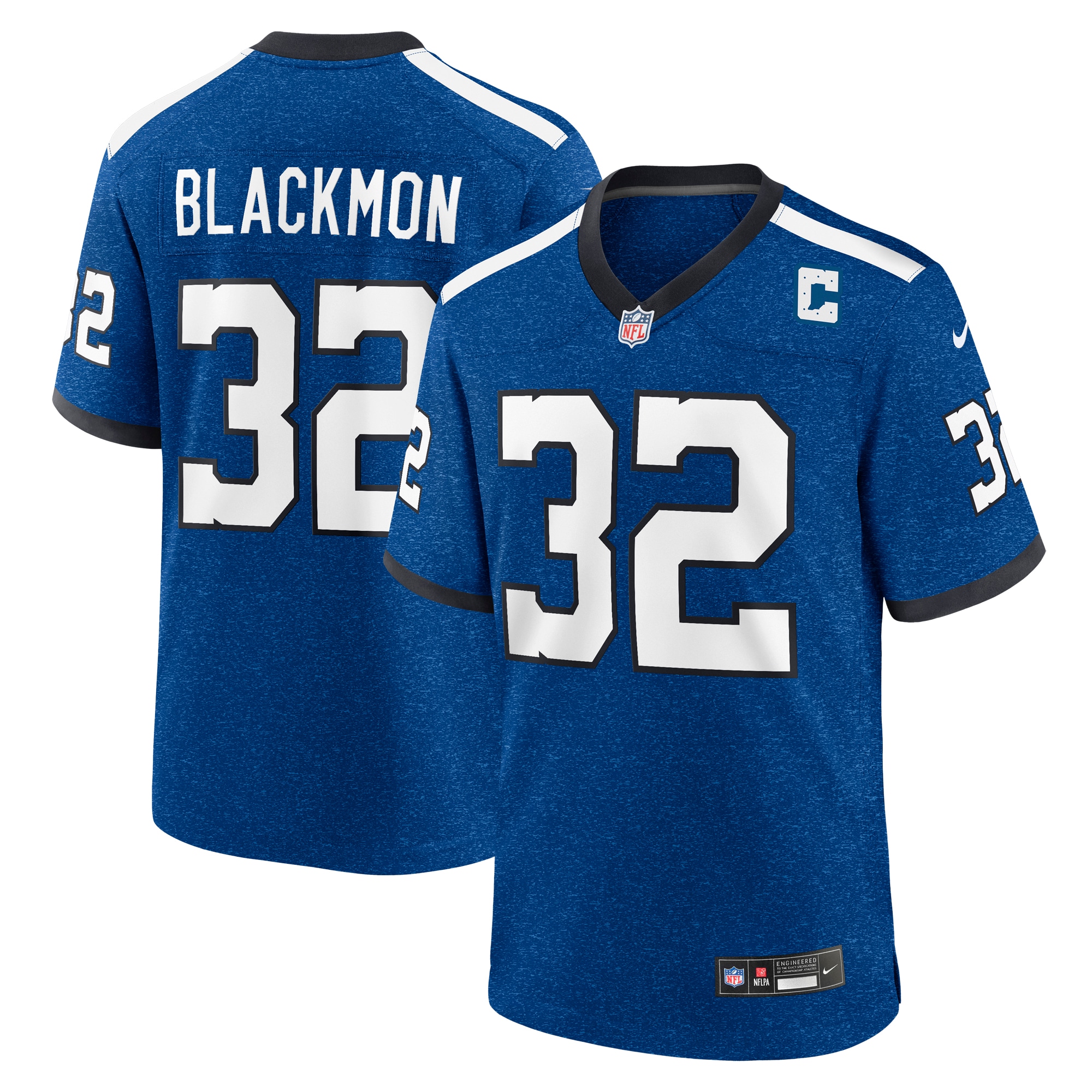 Indianapolis Colts Julian Blackmon Royal Indiana Nights Alternate Game NFL Jersey Men's