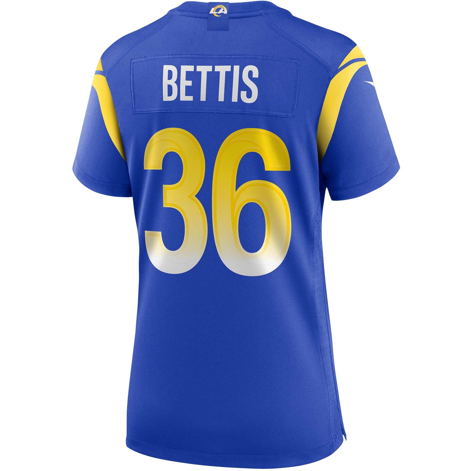 Los Angeles Rams Jerome Bettis Royal Game Retired Player NFL Jersey Women's