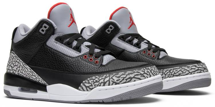 Air Jordan 3 Retro OG Black Cement 2018 854262-001