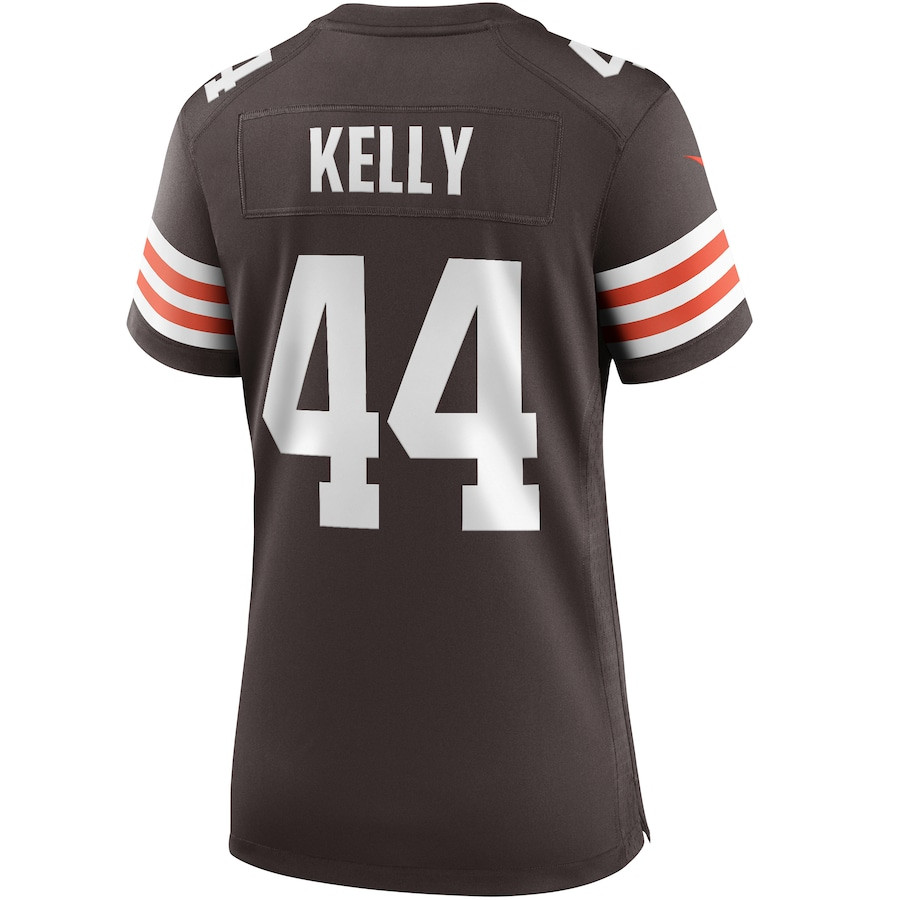 Leroy Kelly 44 Cleveland Browns Game Retired Brown NFL Jersey Women's