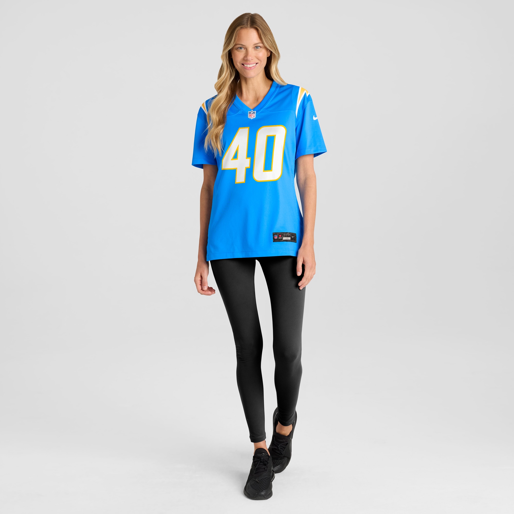 Los Angeles Chargers Stephen Anderson Powder Blue Game NFL Jersey Women's