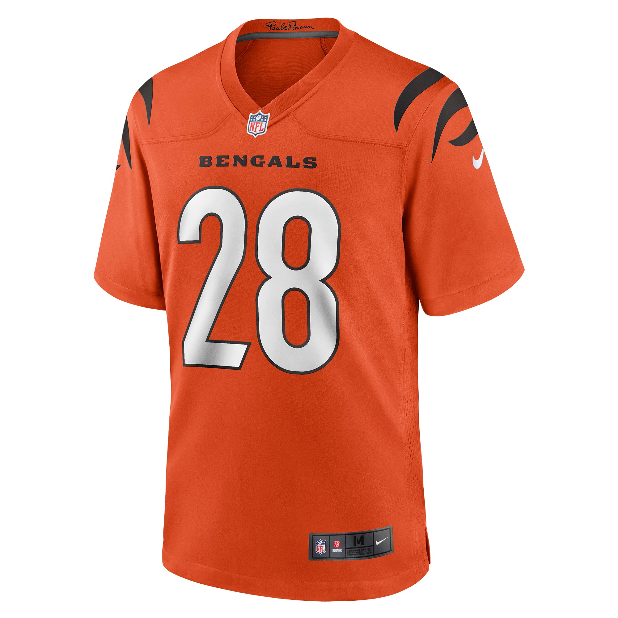 Cincinnati Bengals Corey Dillon Orange Retired Player Alternate Game NFL Jersey Men's
