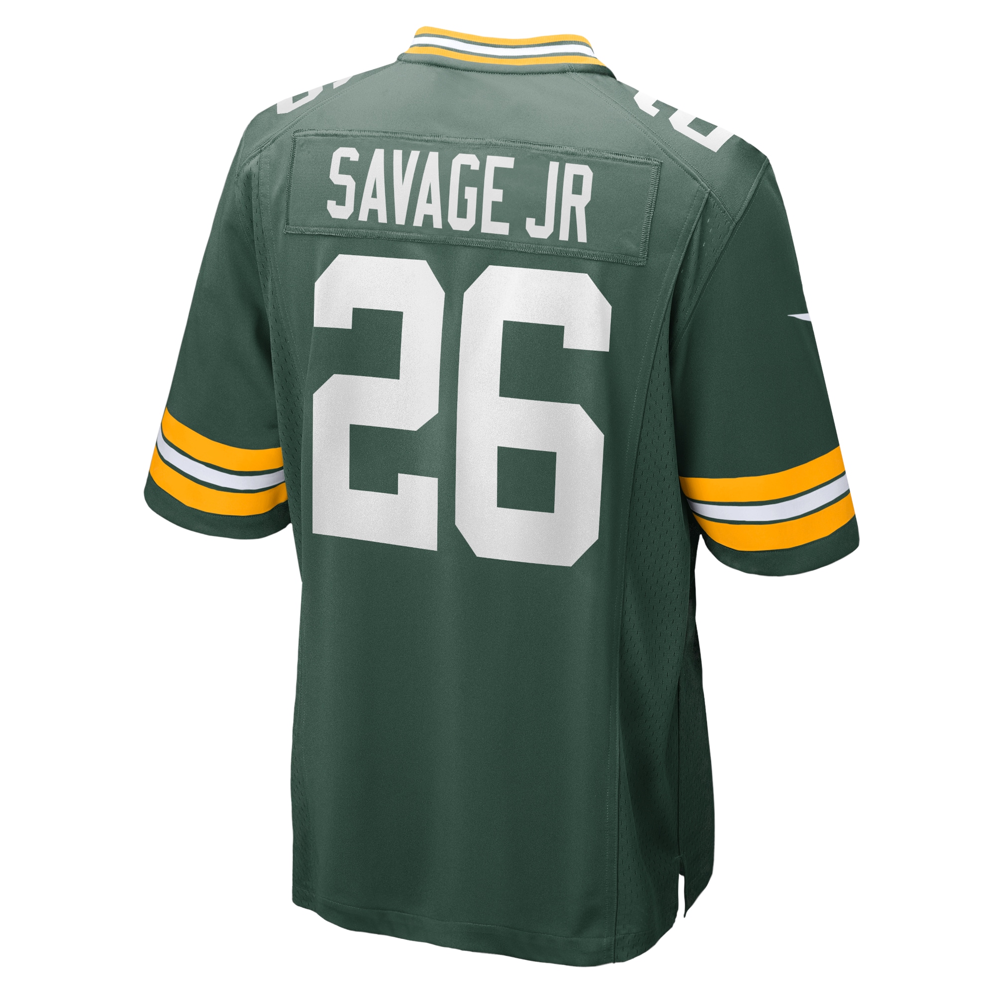 Green Bay Packers Darnell Savage Jr. Green Game Team NFL Jersey Men's