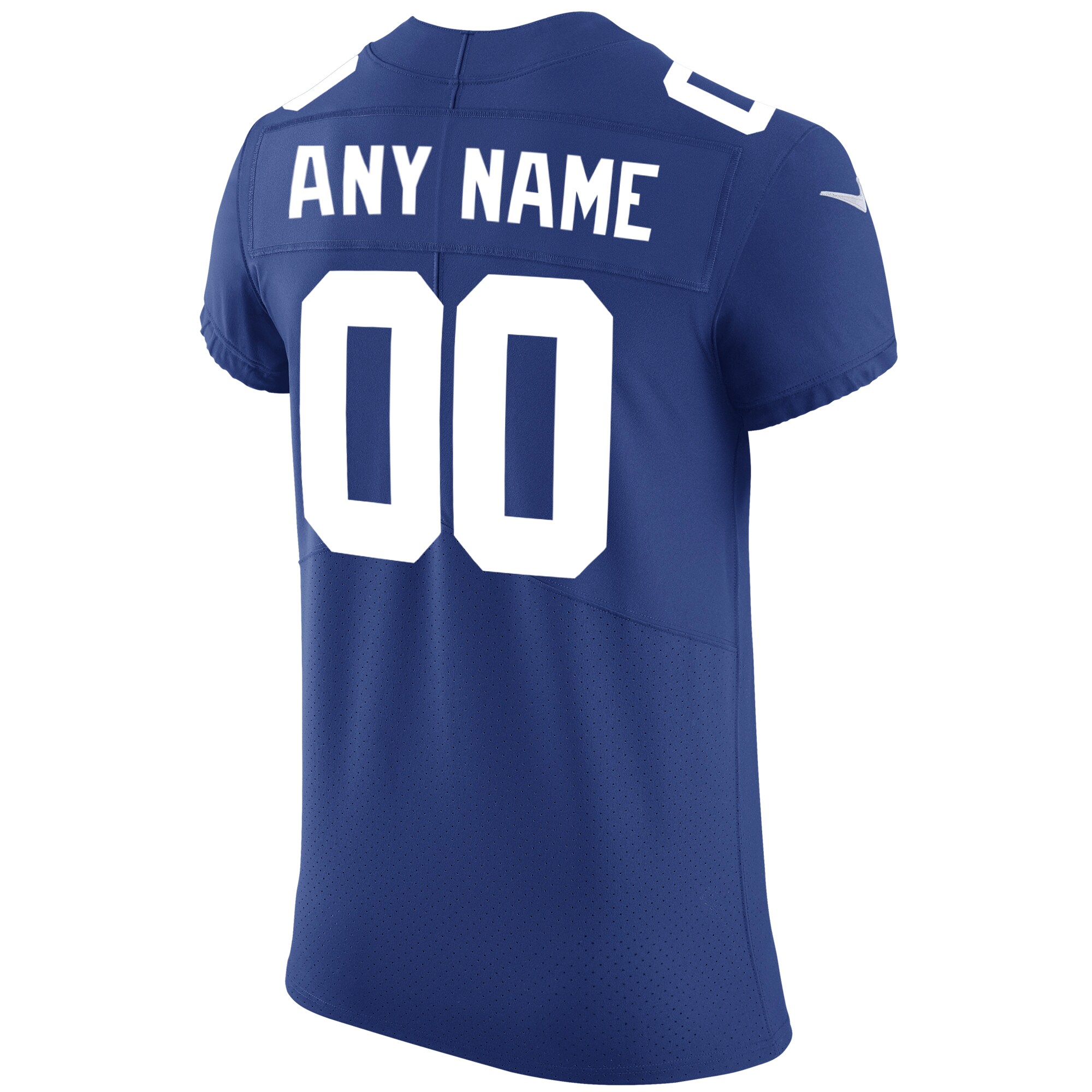 New York Giants Royal Vapor Untouchable Custom Elite NFL Jersey Men's