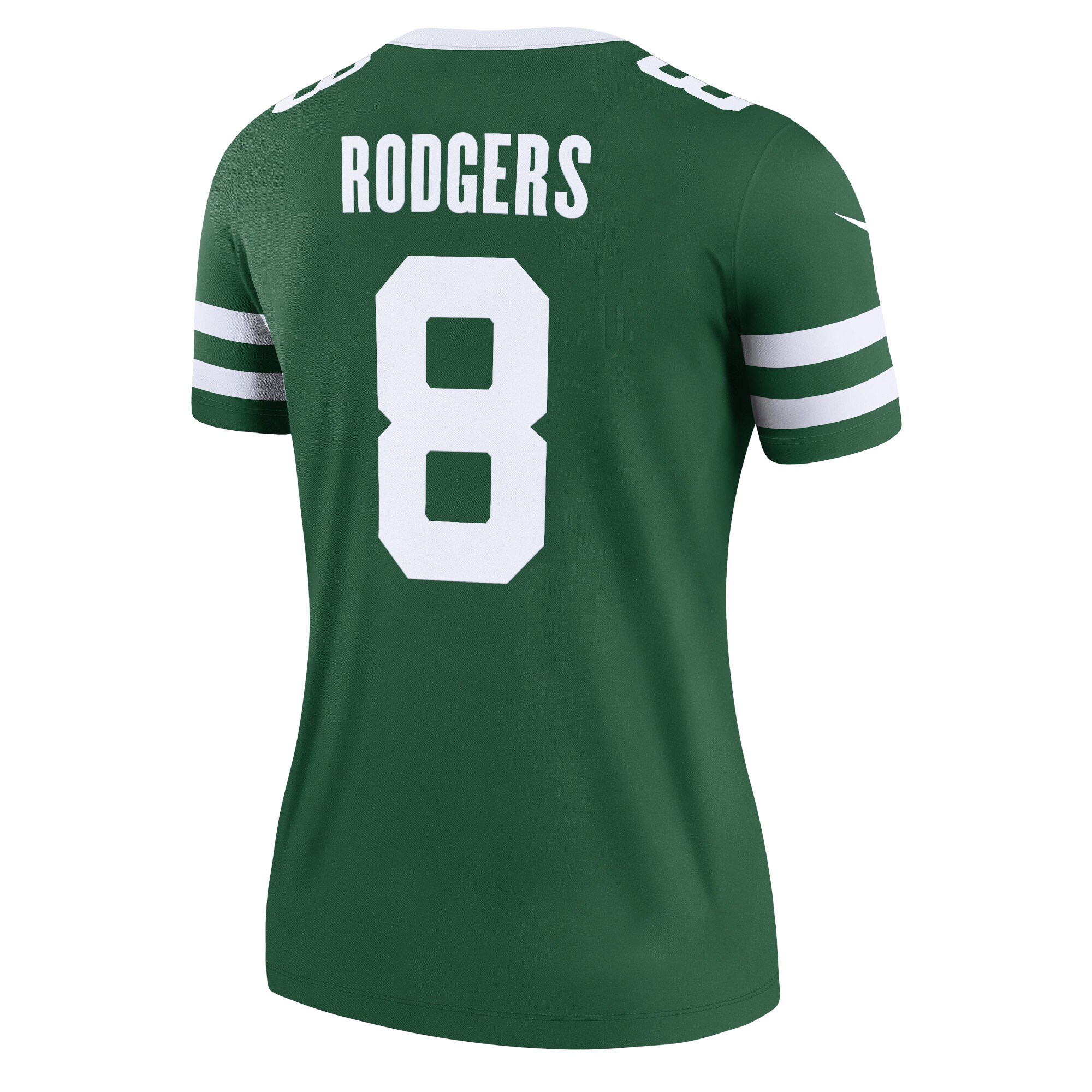 New York Jets Aaron Rodgers Legacy Green Legend Player Performance Top NFL Jersey Women's