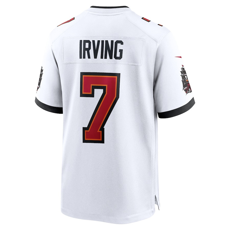 Bucky Irving 7 Tampa Bay Buccaneers Game White NFL Jersey Men's