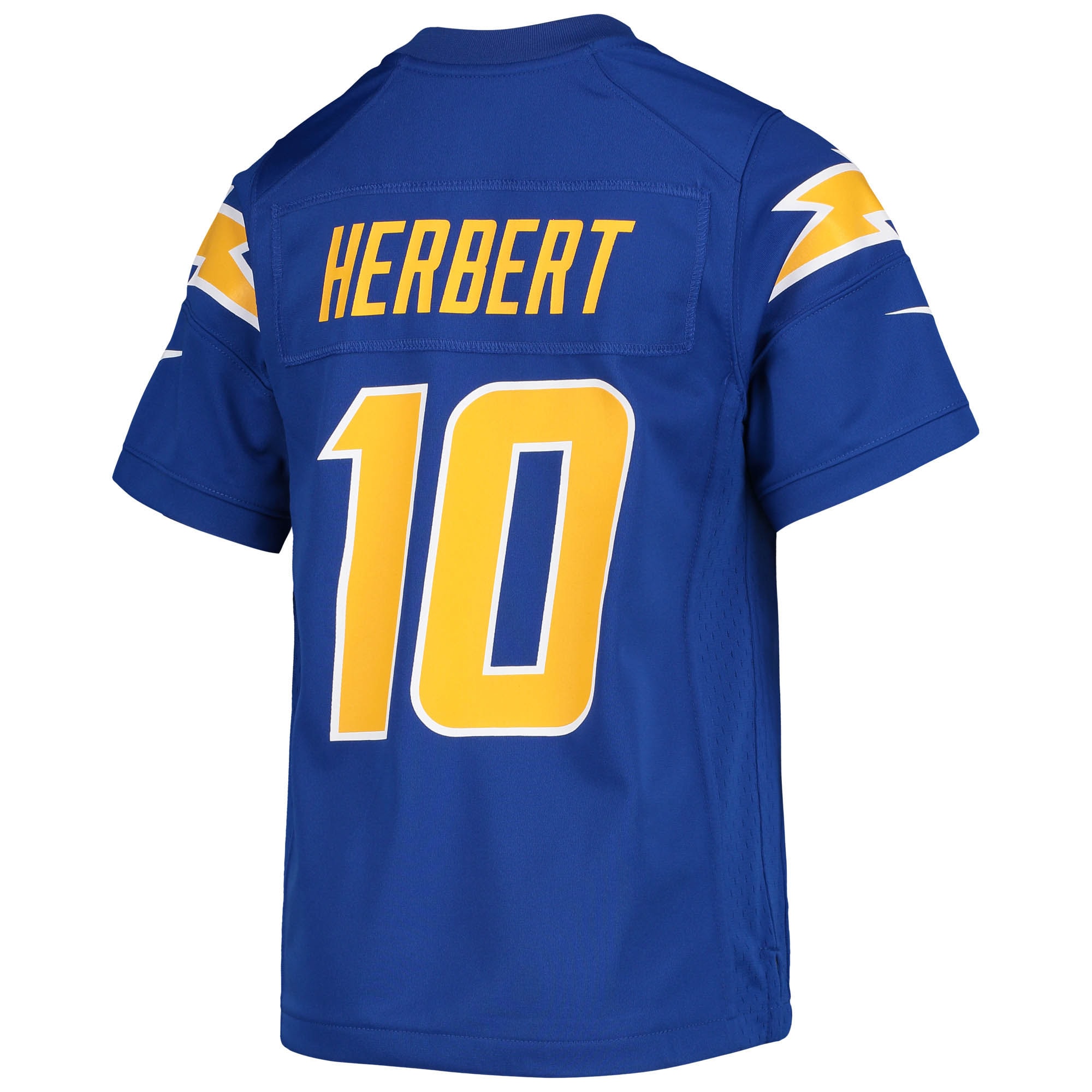 Los Angeles Chargers Justin Herbert Royal Game NFL Jersey Youth