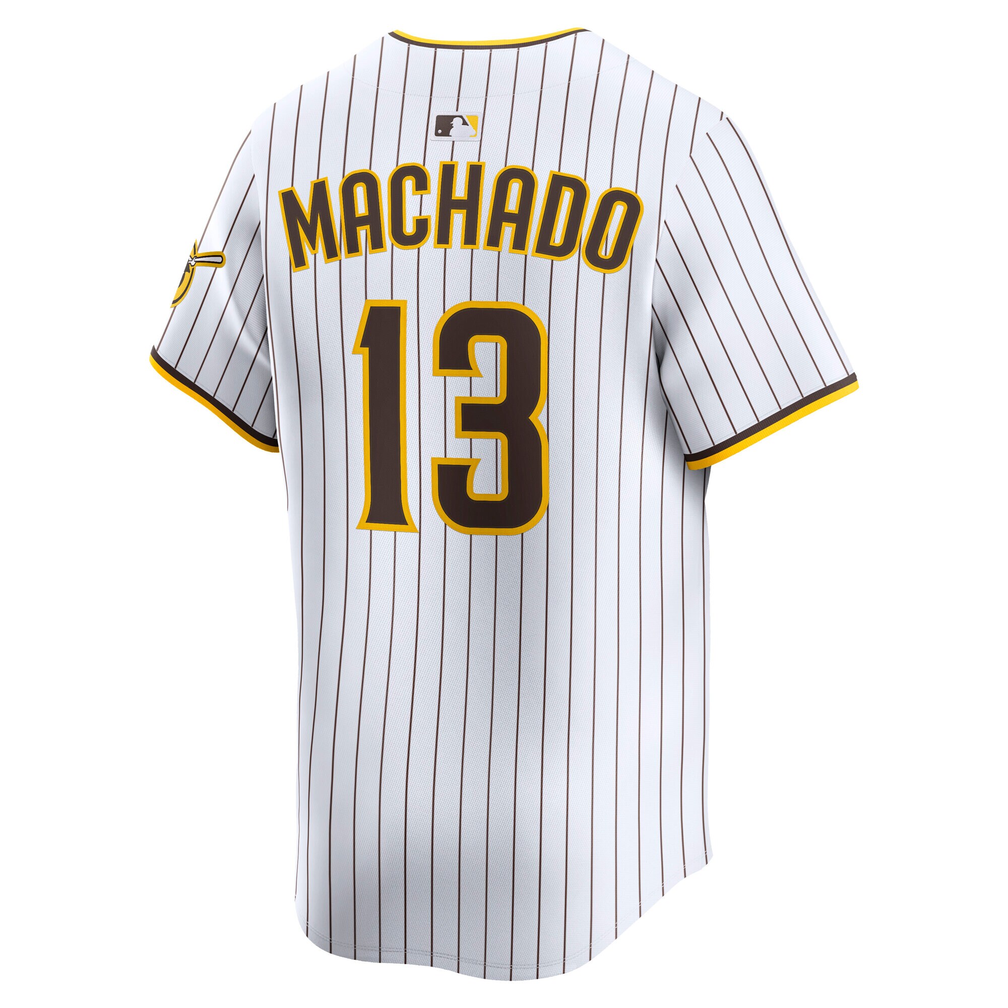 San Diego Padres Manny Machado White Home Limited Player MLB Jersey Men's