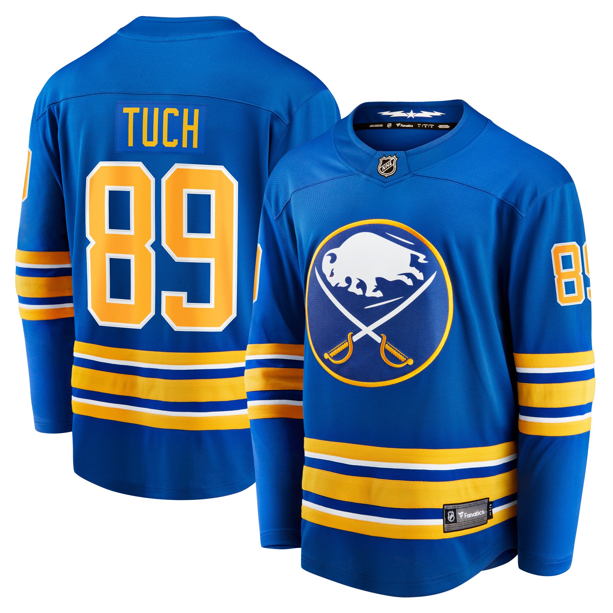 Buffalo Sabres Alex Tuch Royal Home Breakaway Player NHL Jersey Men's