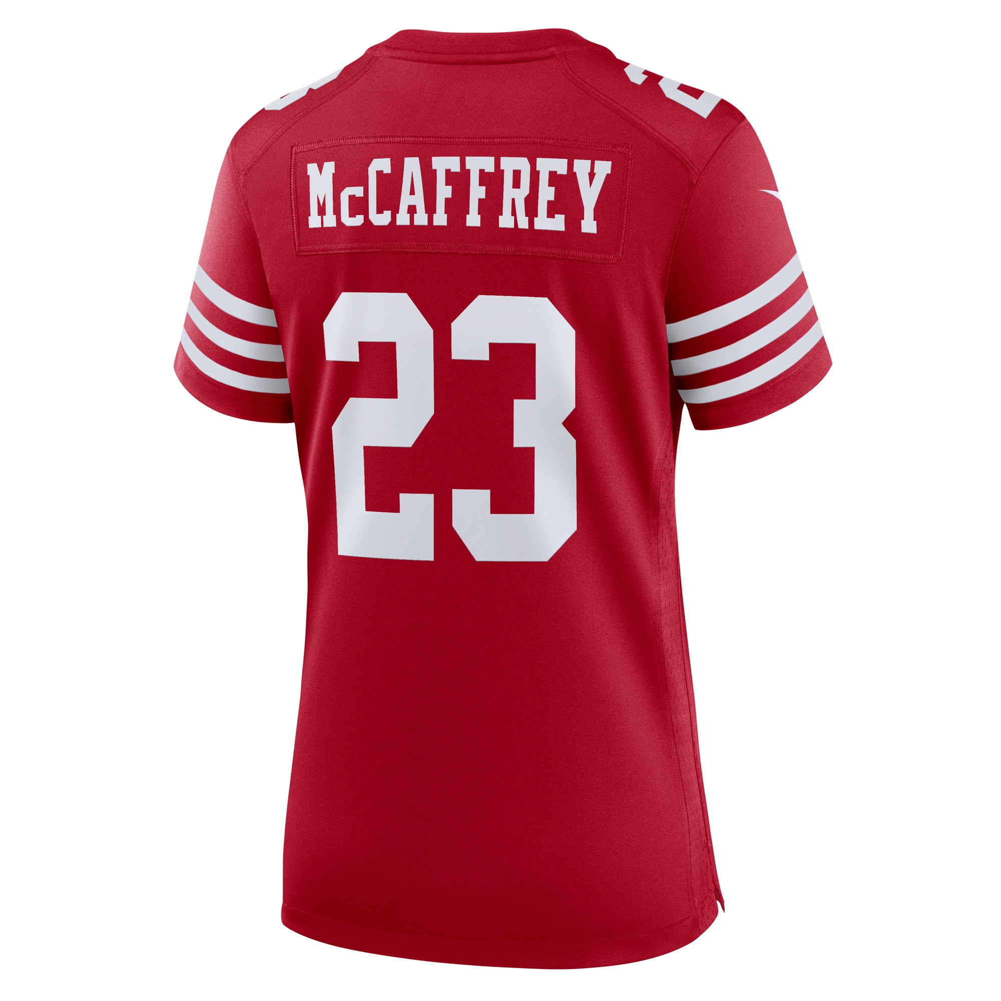 San Francisco 49ers Christian McCaffrey Scarlet Player NFL Jersey Women's