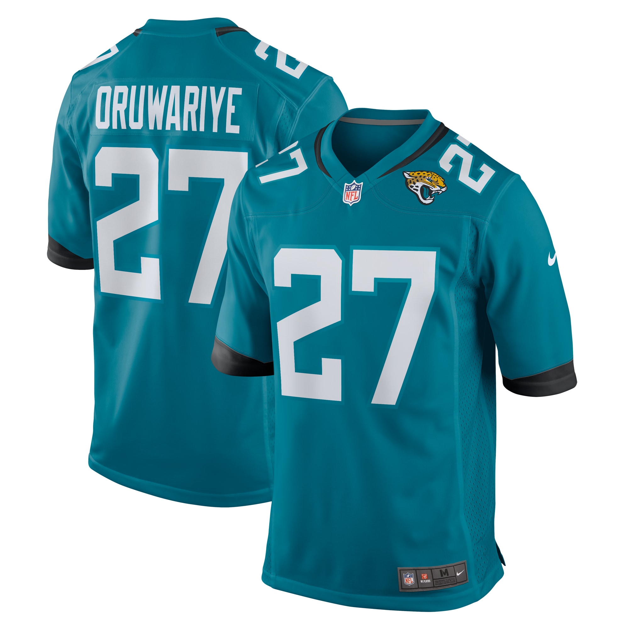 Amani Oruwariye Jacksonville Jaguars Nike Game Jersey - Teal