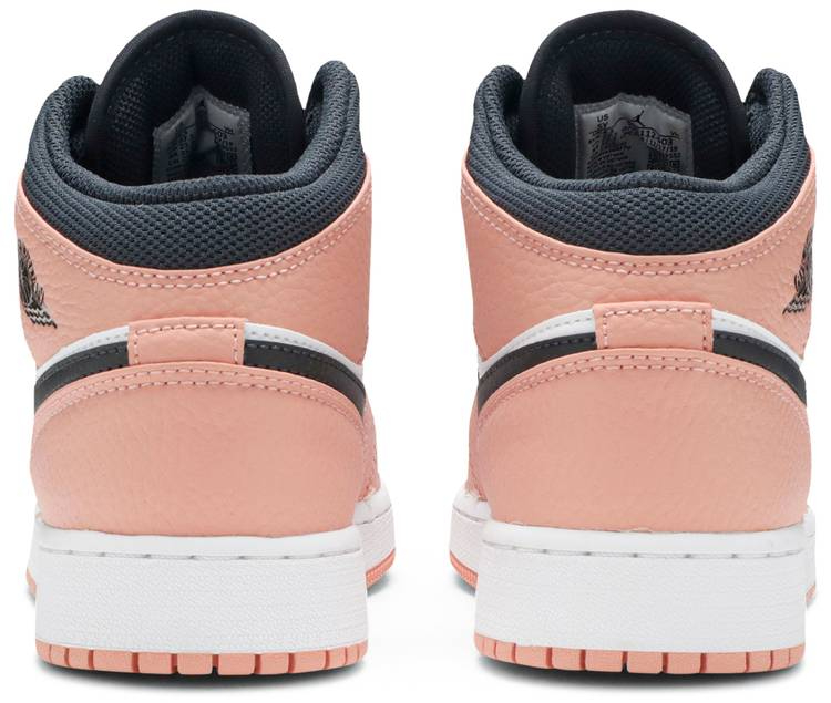 Air Jordan 1 Mid Pink Quartz 555112-603