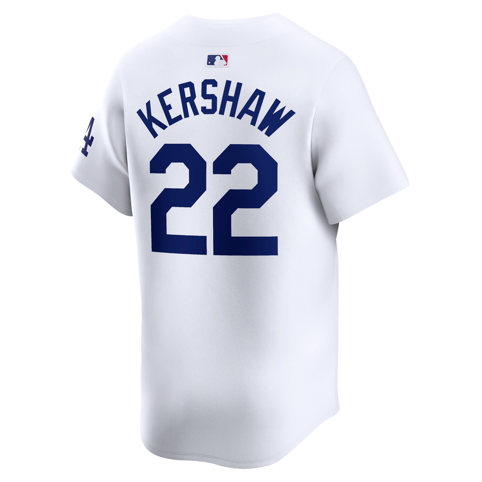 Los Angeles Dodgers Clayton Kershaw White Home Limited Player MLB Jersey Men's