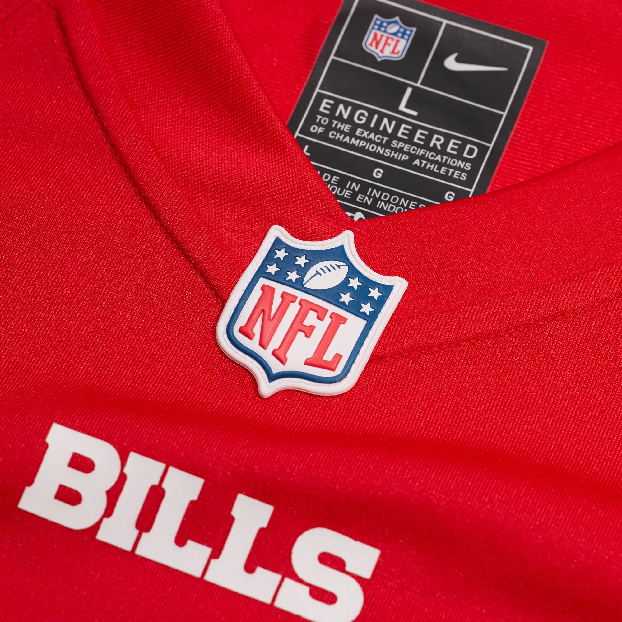 Buffalo Bills Red Alternate Custom Game NFL Jersey Men's