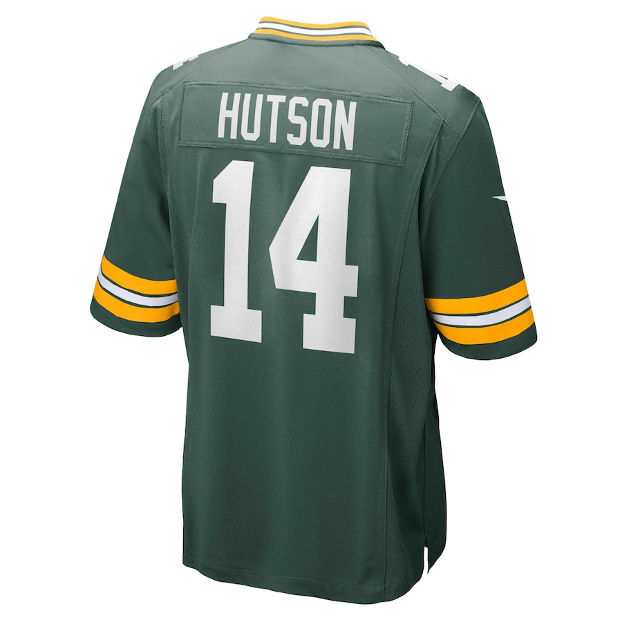 Don Hutson 14 Green Bay Packers Retired Green NFL Jersey Men's