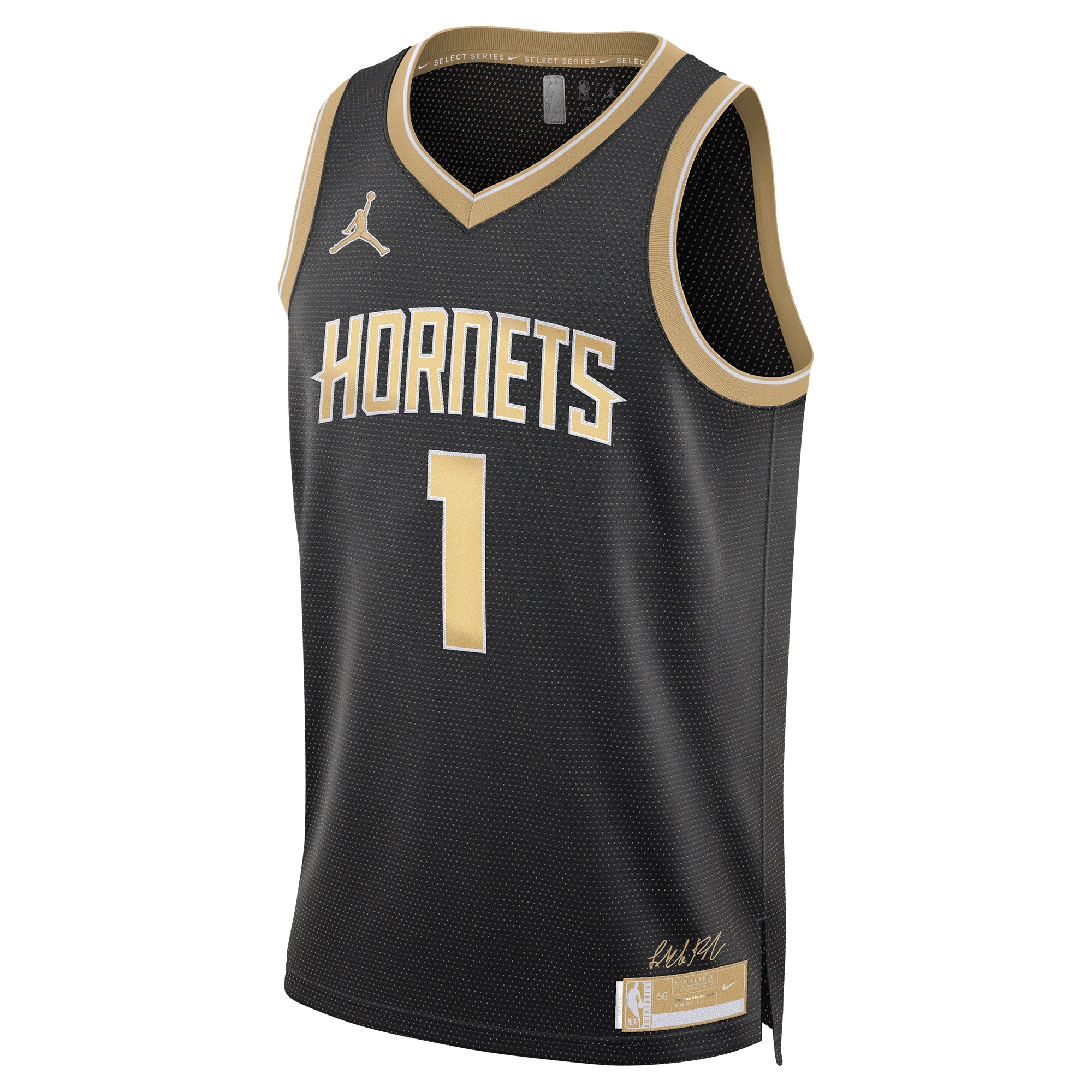 Charlotte Hornets Jordan Select Series Swingman Lamelo Ball NBA Jersey Men's