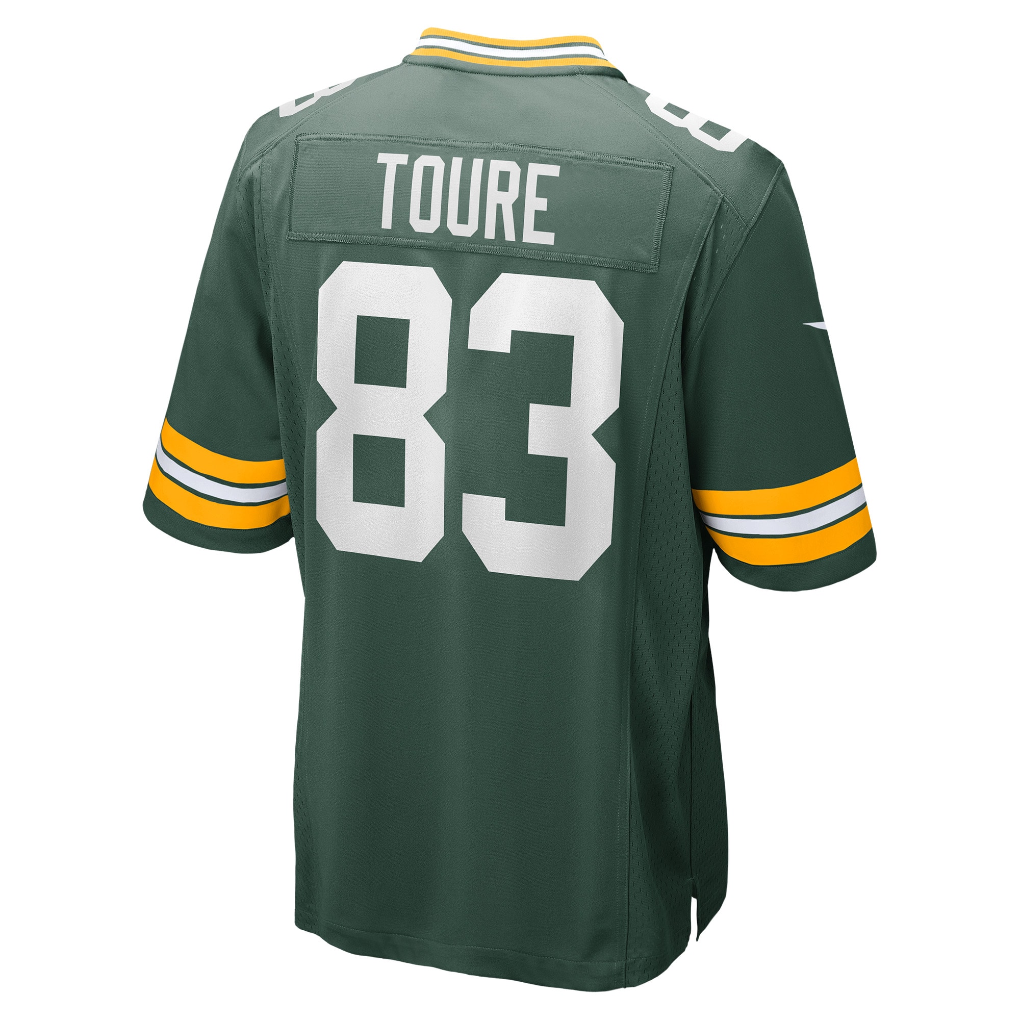 Green Bay Packers Samori Toure Green Game Player NFL Jersey Men's