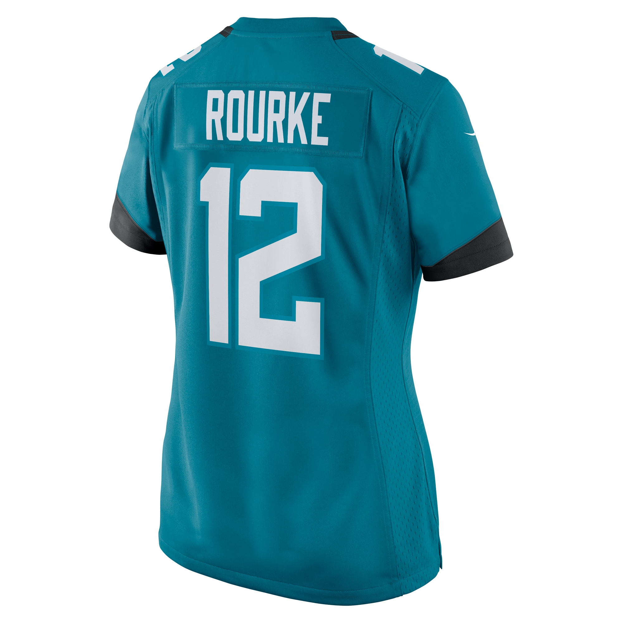 Jacksonville Jaguars Nathan Rourke Teal Team Game NFL Jersey Women's