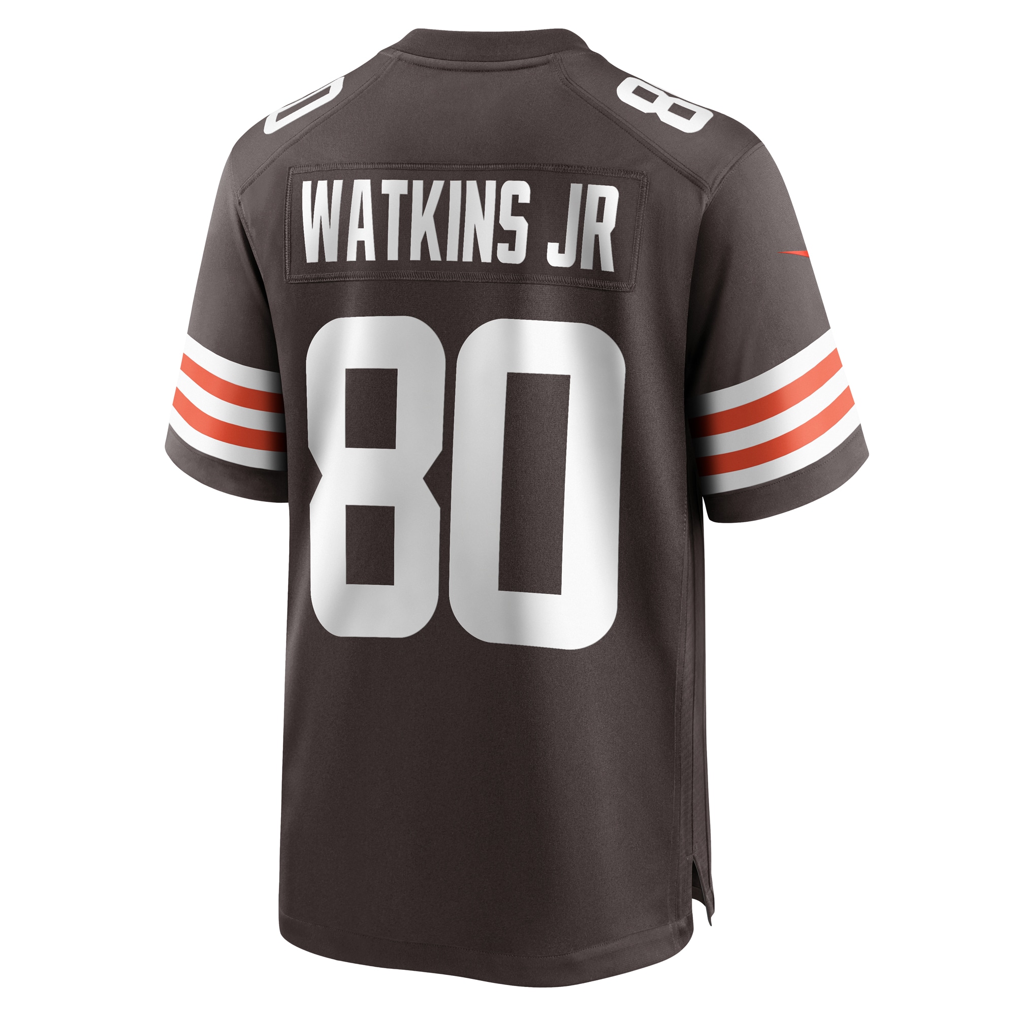 Cleveland Browns Austin Watkins Jr. Brown Team Game NFL Jersey Men's