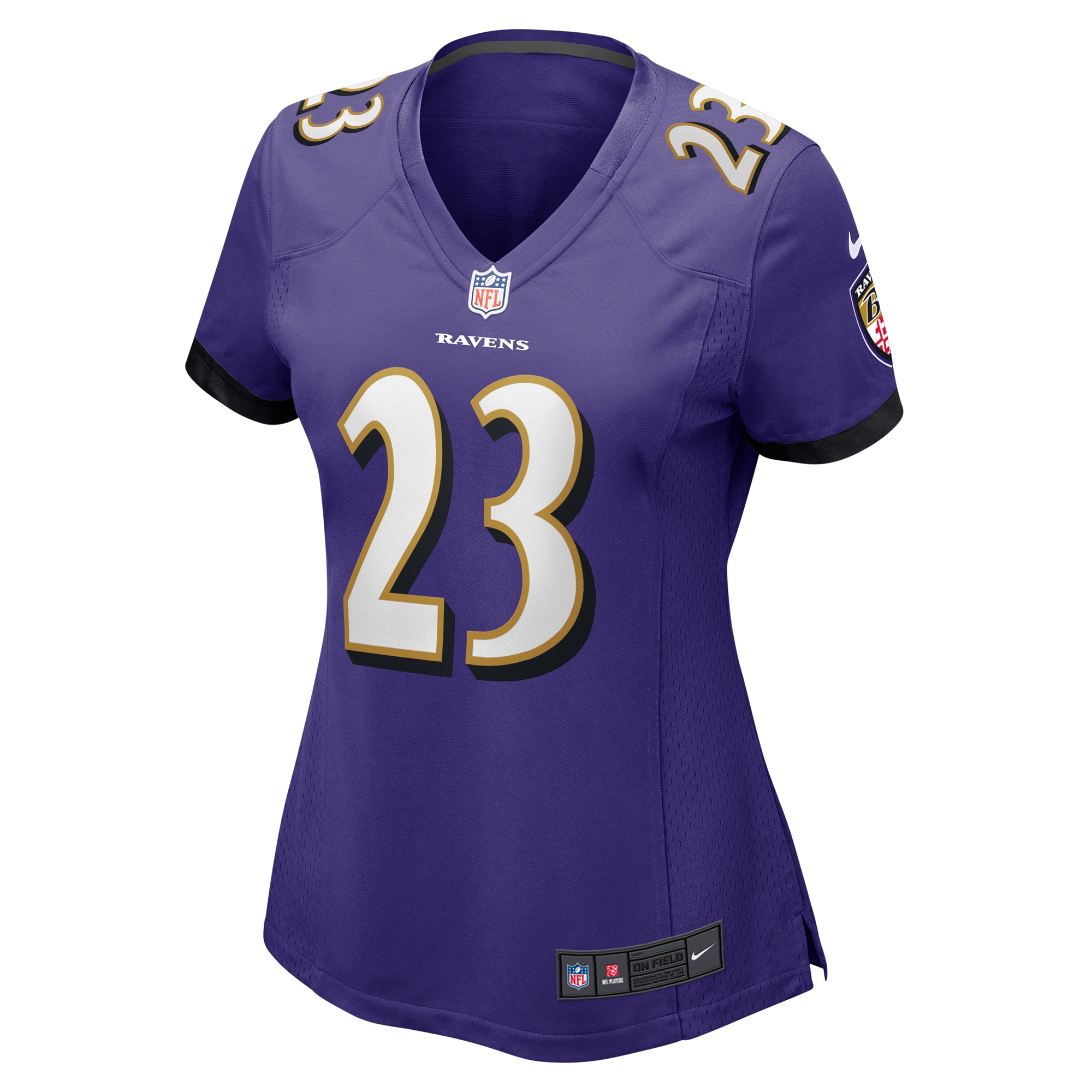 Baltimore Ravens Trenton Simpson Purple Game NFL Jersey Women's
