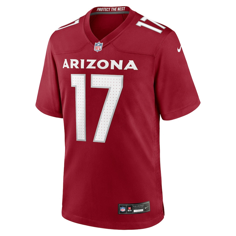 Zay Jones 17 Arizona Cardinals Team Game Cardinal NFL Jersey Men's