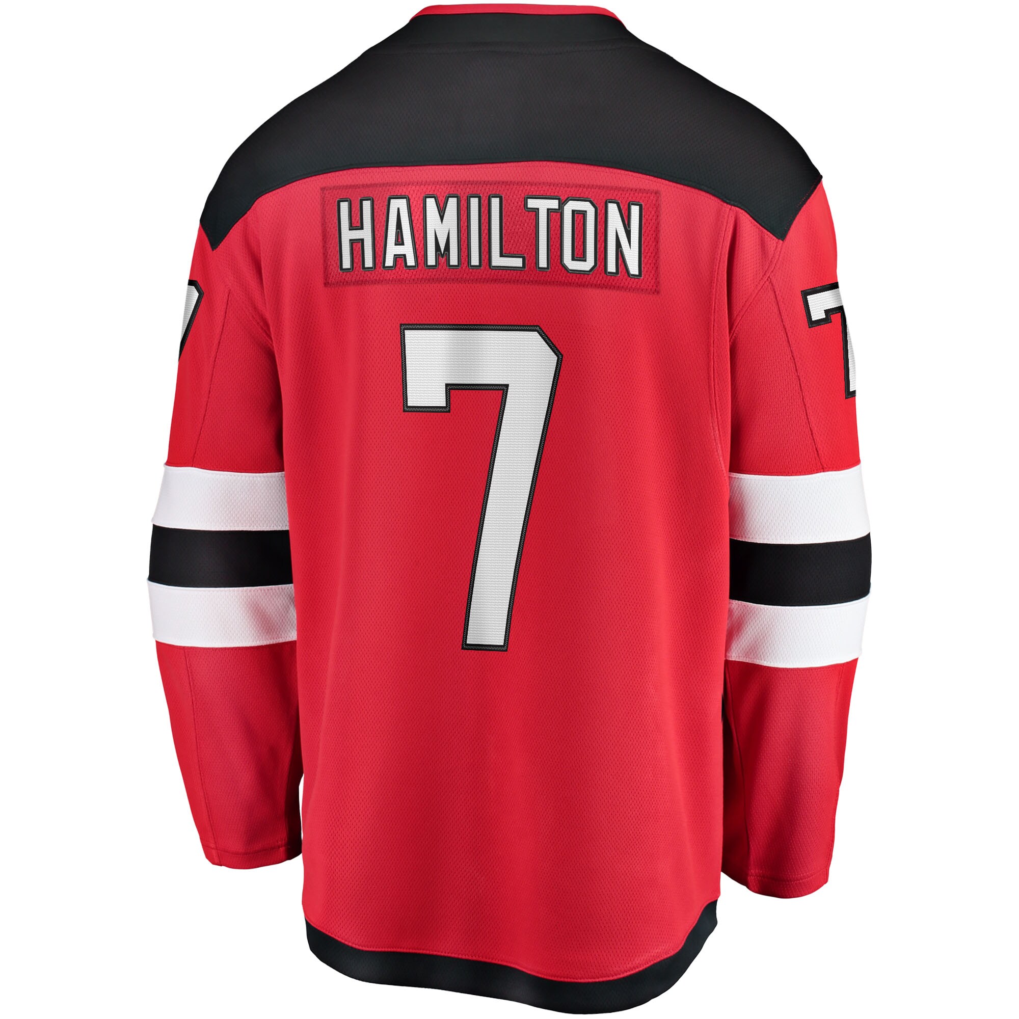 New Jersey Devils Dougie Hamilton Red Breakaway Player NHL Jersey Men's