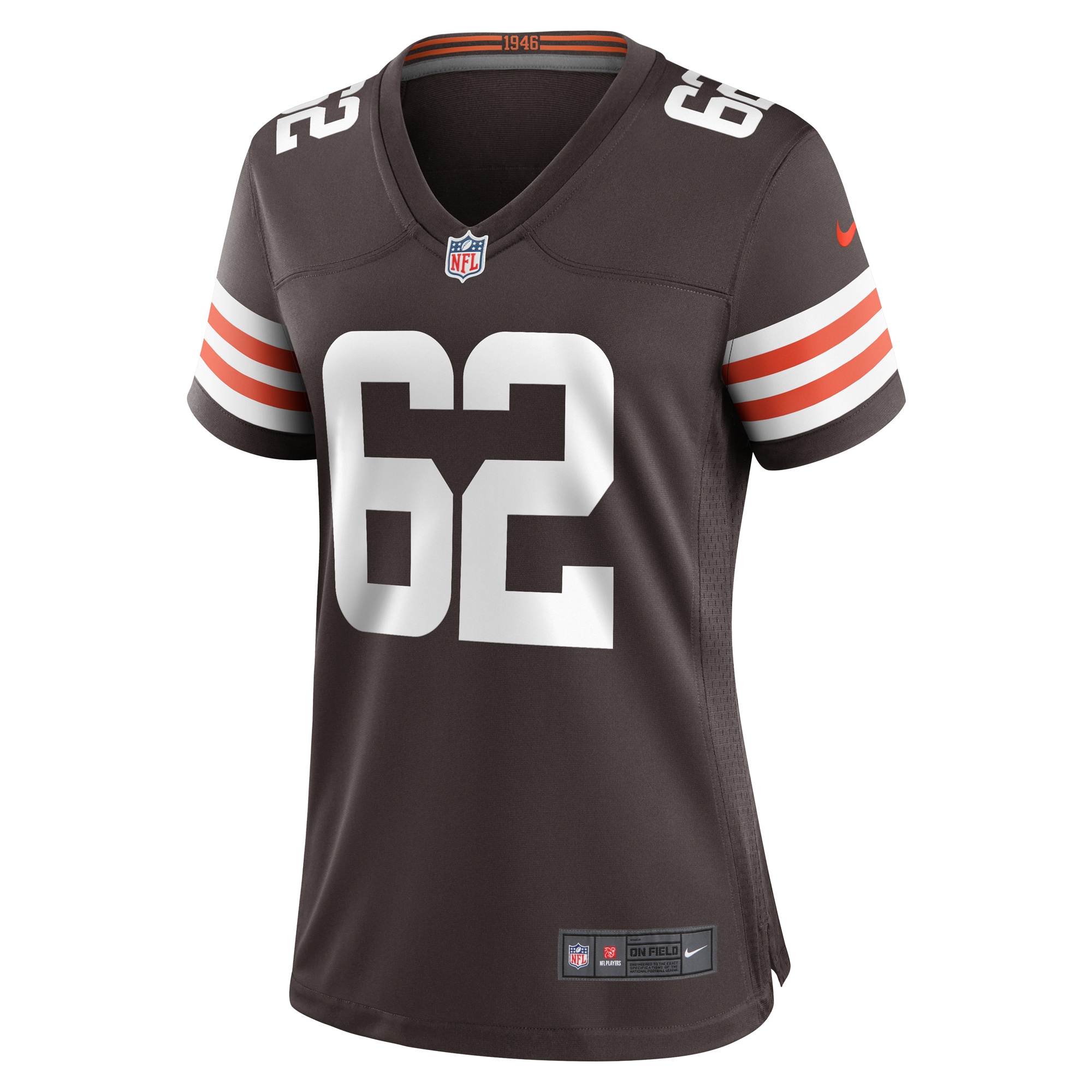 Cleveland Browns Siaki Ika Brown Team Game NFL Jersey Women's