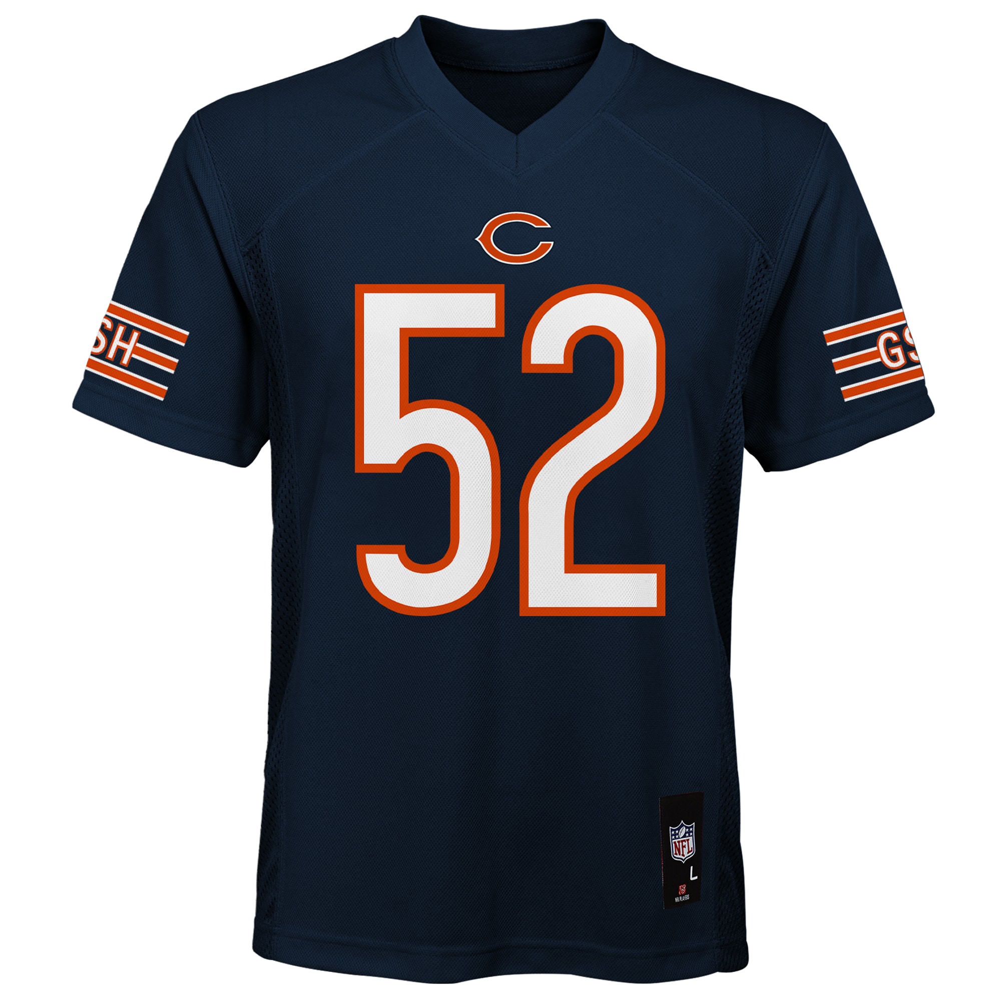 Chicago Bears Khalil Mack Navy Player NFL Jersey Youth