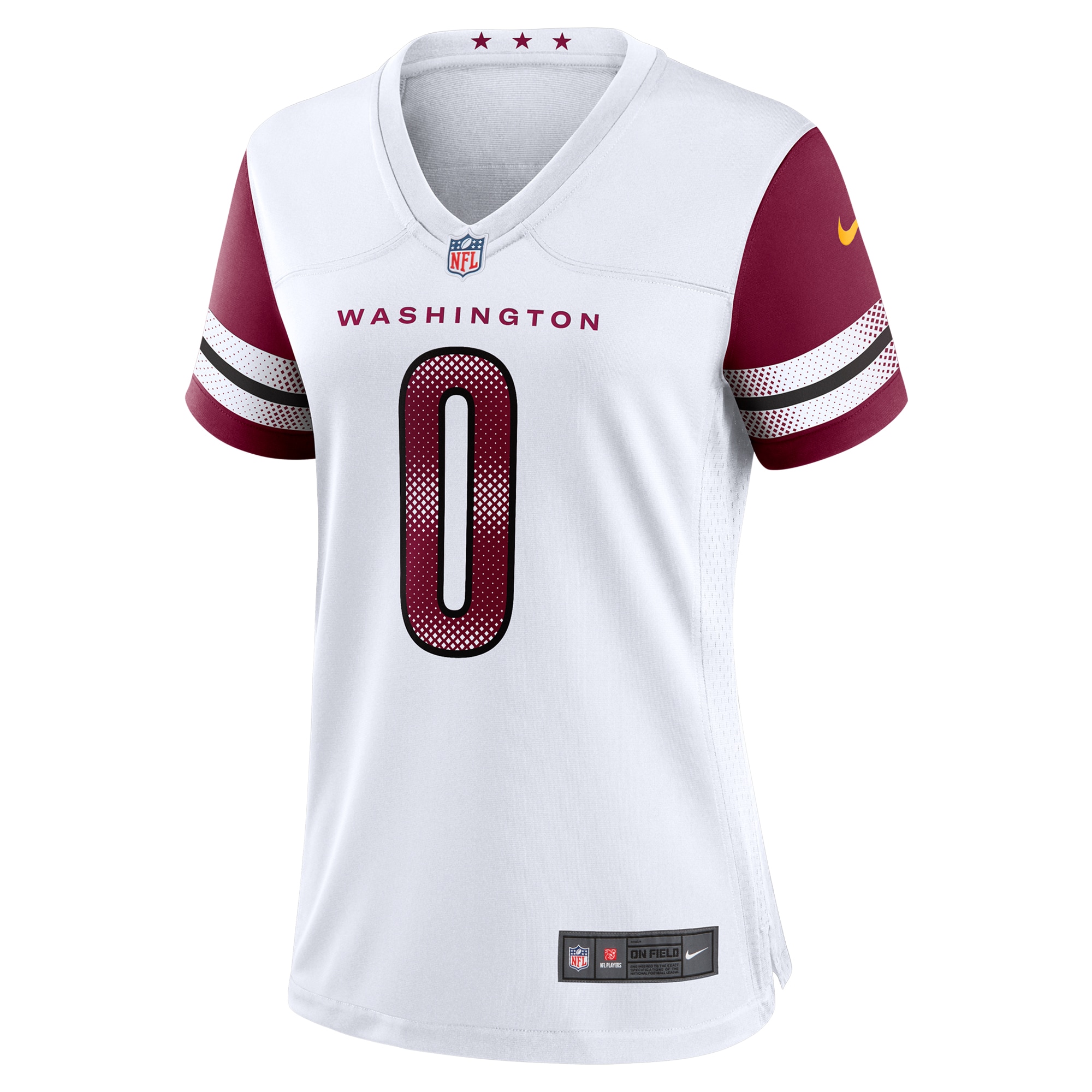 Washington Commanders Mike Sainristil White Game NFL Jersey Women's