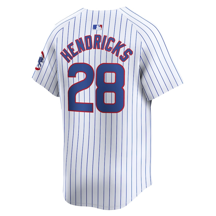 Kyle Hendricks 28 Chicago Cubs Home Limited Player White MLB Jersey Men's