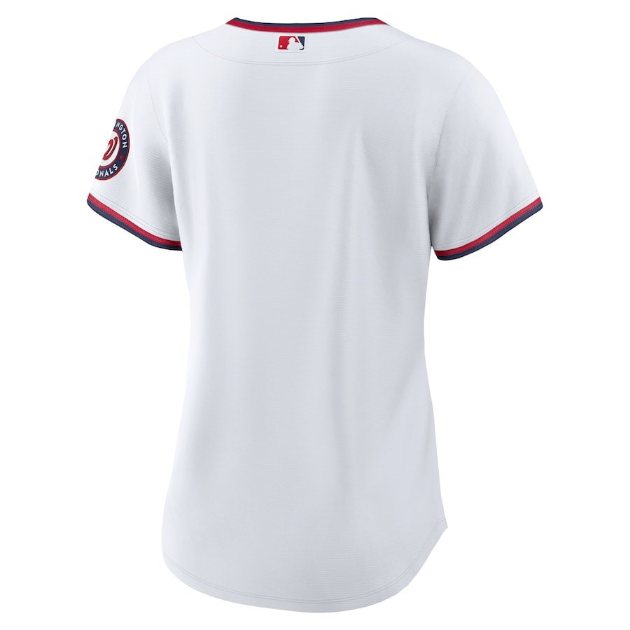 Washington Nationals Alternate Team White MLB Jersey Women's