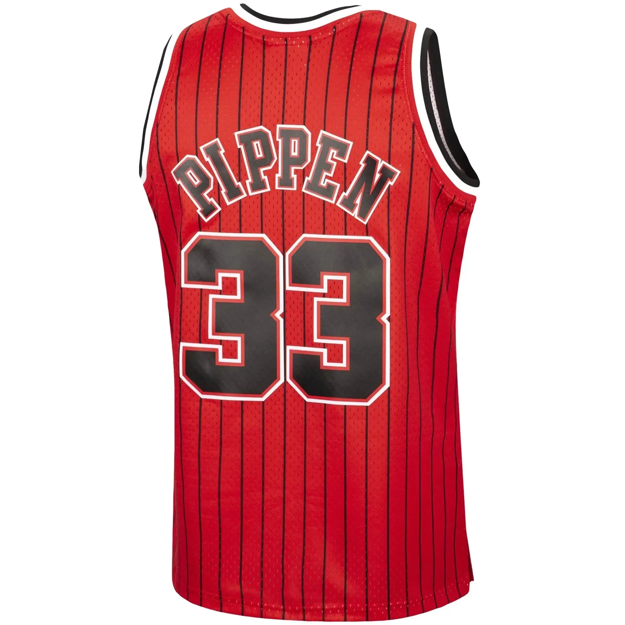 Scottie Pippen Chicago Bulls Mitchell Ness 1995-96 Hardwood Classics Reload Swingman Red NBA Jersey Men's