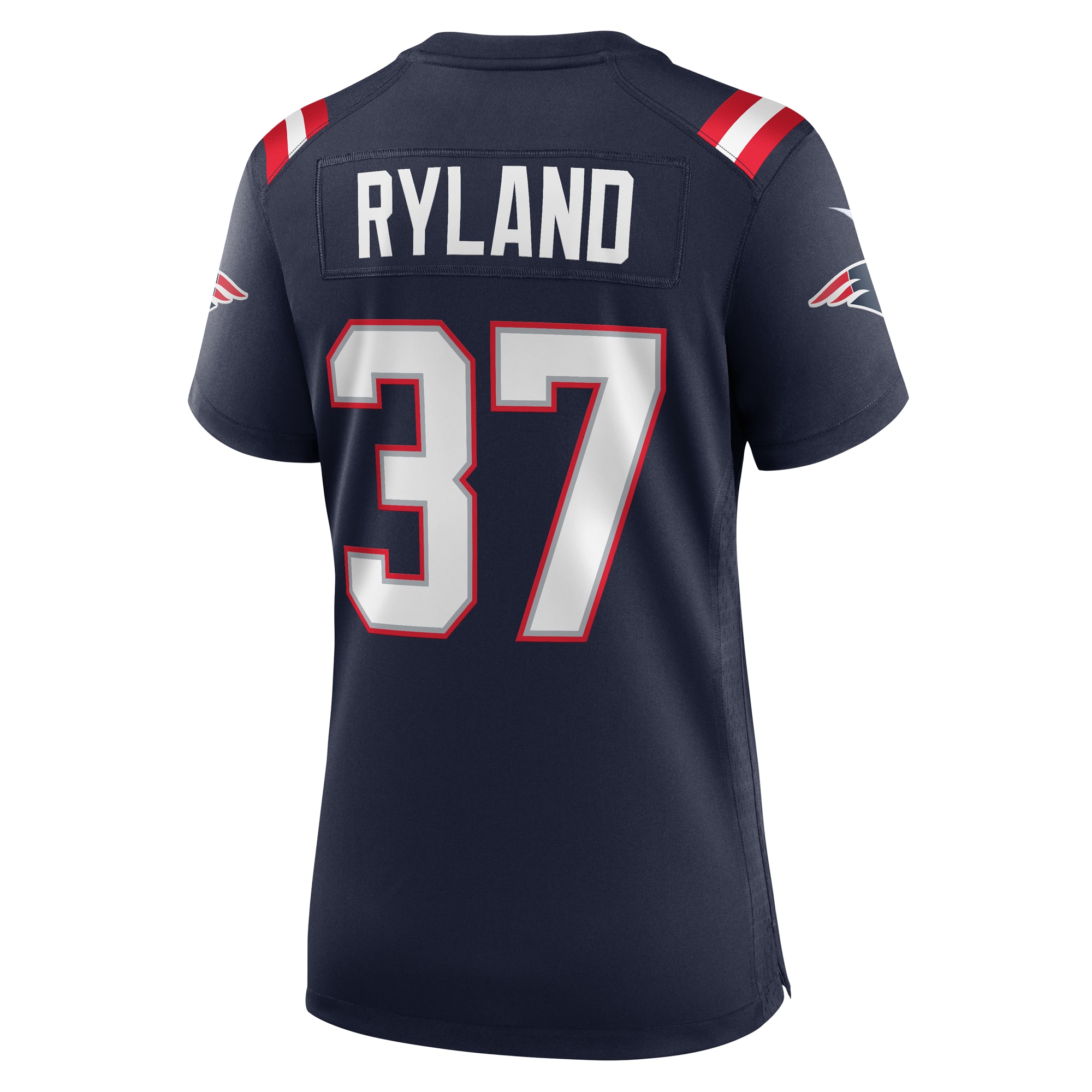 New England Patriots Chad Ryland Navy Team Game NFL Jersey Women's