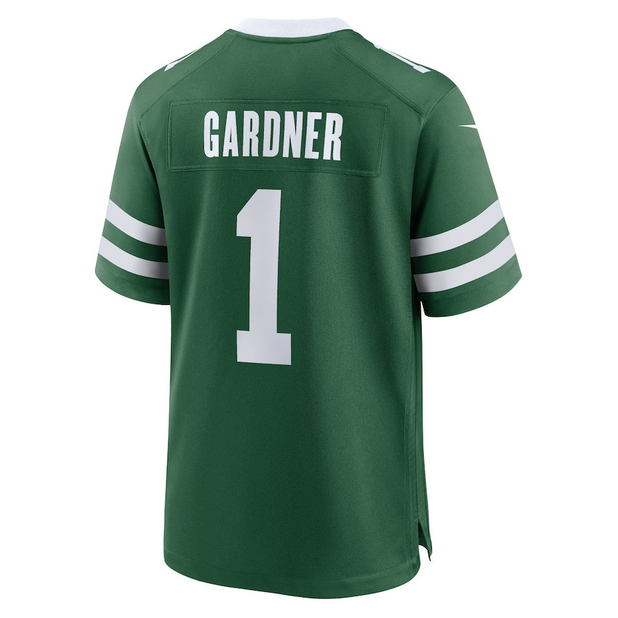 Ahmad Sauce Gardner 1 New York Jets Game Legacy Green NFL Jersey Men's