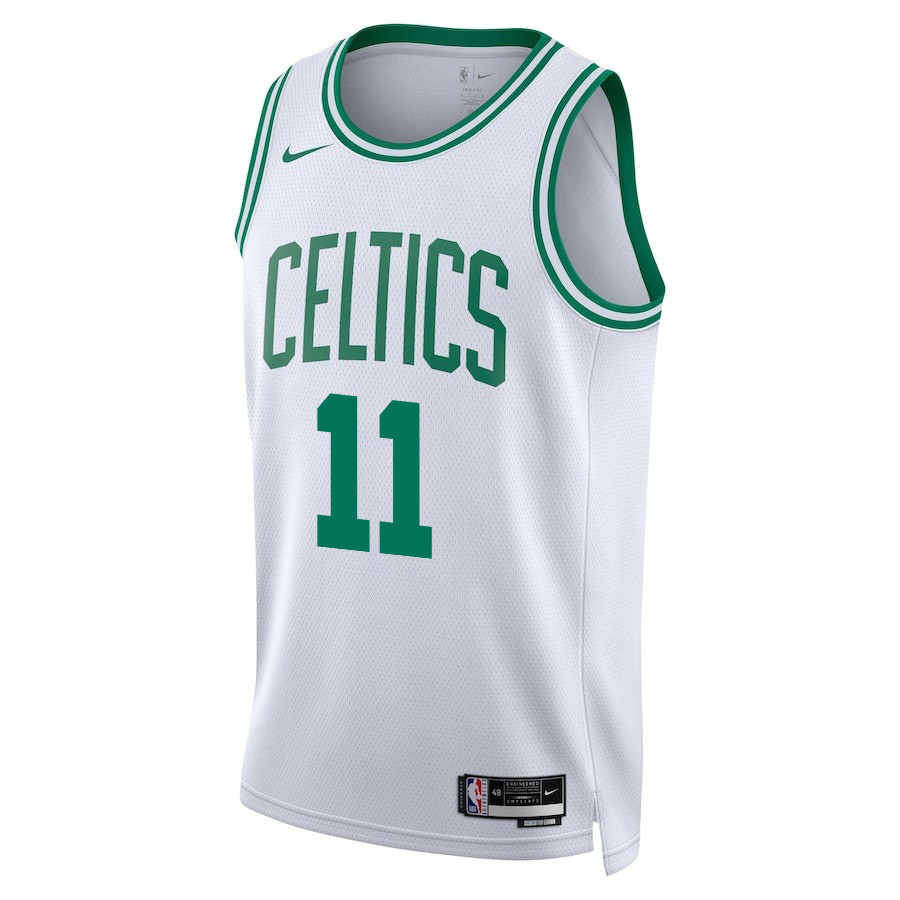 Payton Pritchard 11 Boston Celtics 2024 FINALS PATCH Swingman Association Editio White NBA Jersey Men's