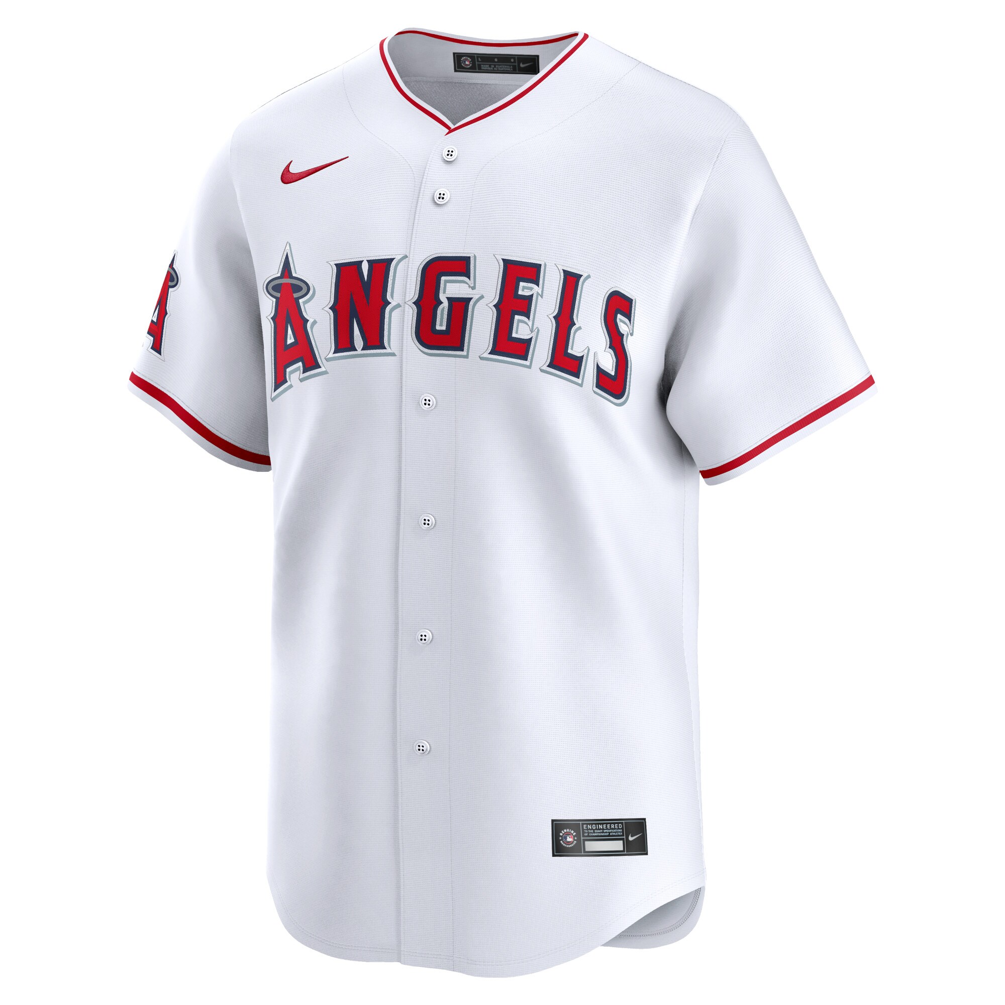 Los Angeles Angels White Home Limited MLB Jersey Youth