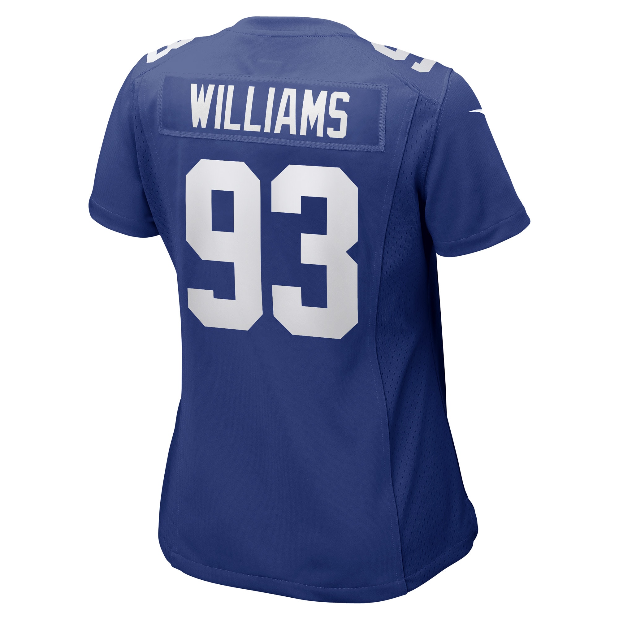 New York Giants Nick Williams Royal Game Player NFL Jersey Women's