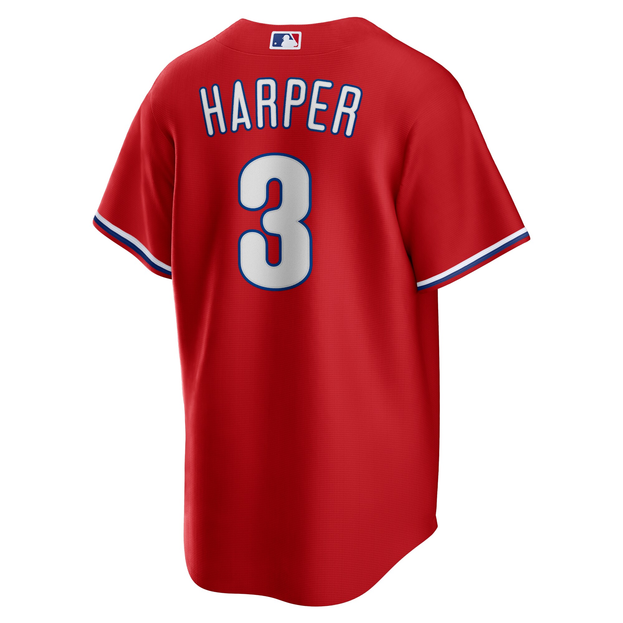 Philadelphia Phillies Bryce Harper Red Alternate Player Name MLB Jersey Men's
