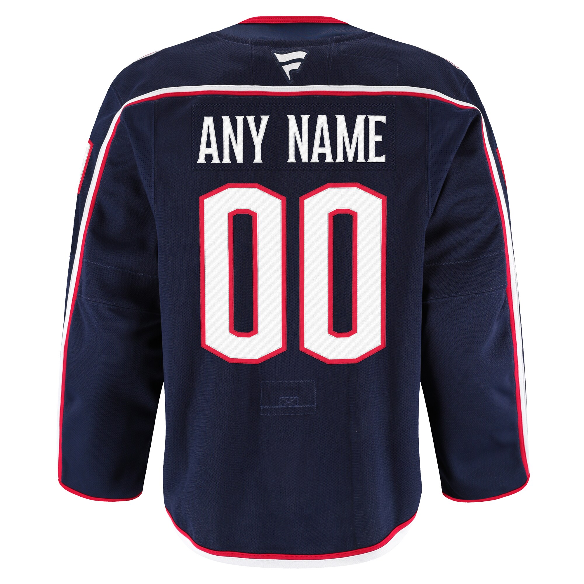 Columbus Blue Jackets Navy Home Pro Custom NHL Jersey Men's