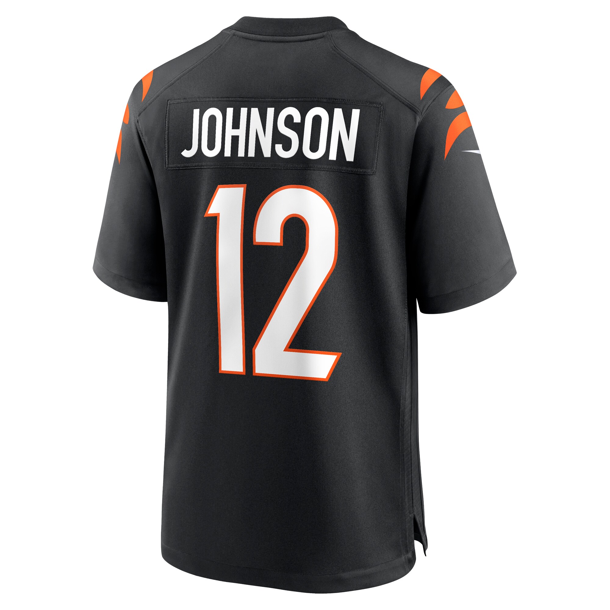 Cincinnati Bengals Tyron Johnson Black Home Game Player NFL Jersey Men's