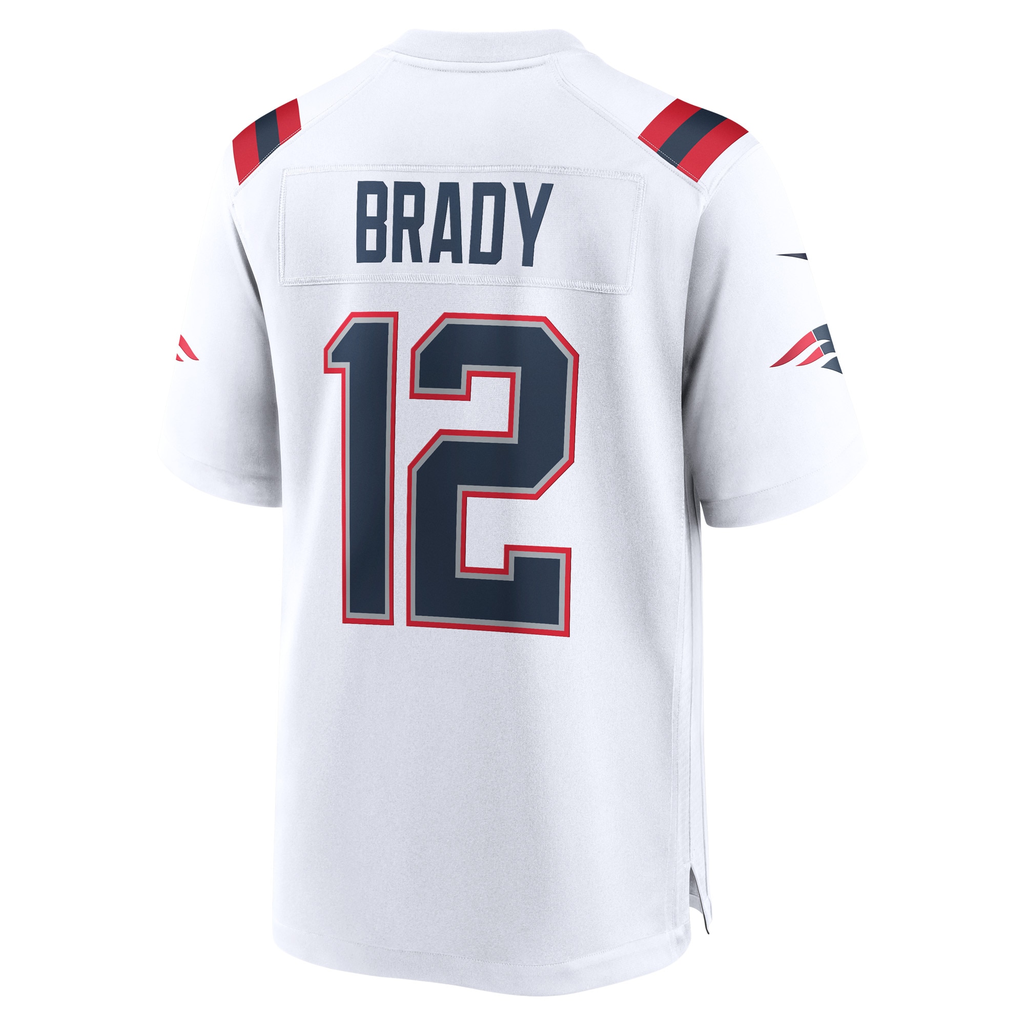 New England Patriots Tom Brady White Retired Game NFL Jersey Men's
