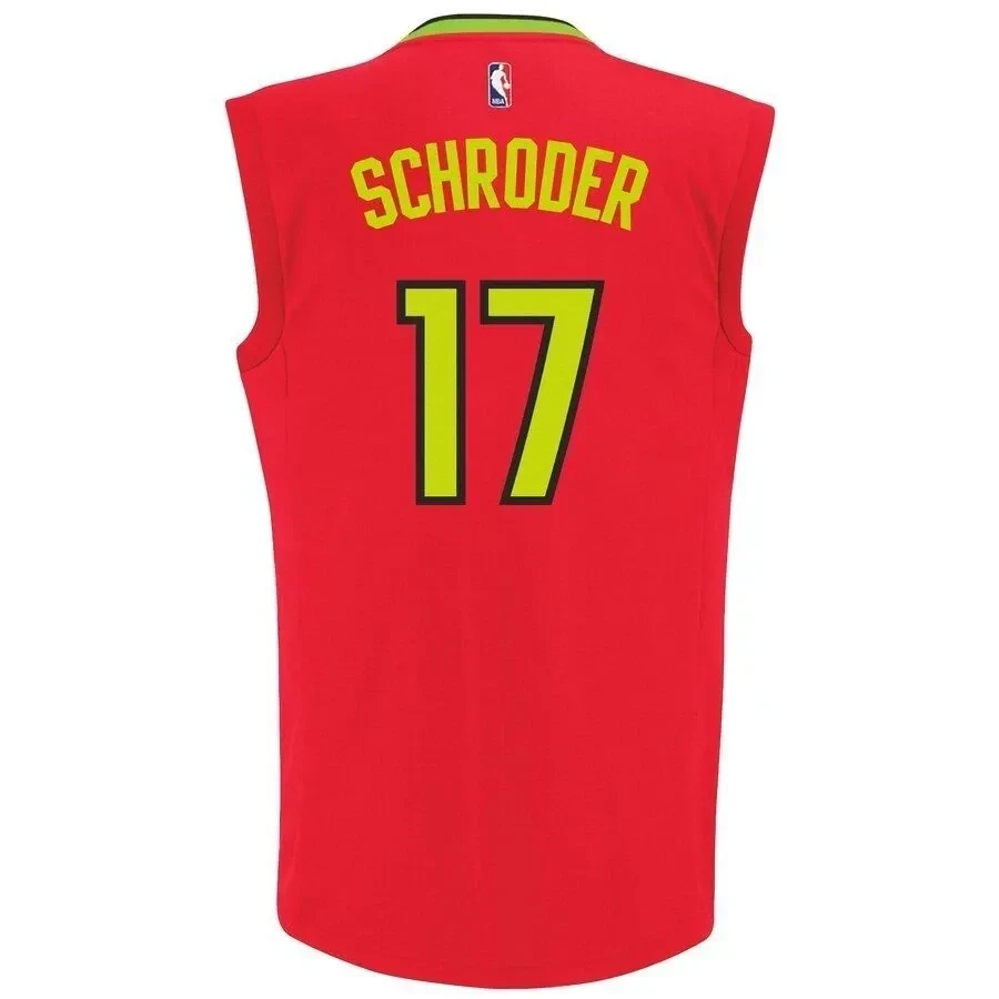 Dennis Schroder Atlanta Hawks Alternate Red NBA Jersey Men's
