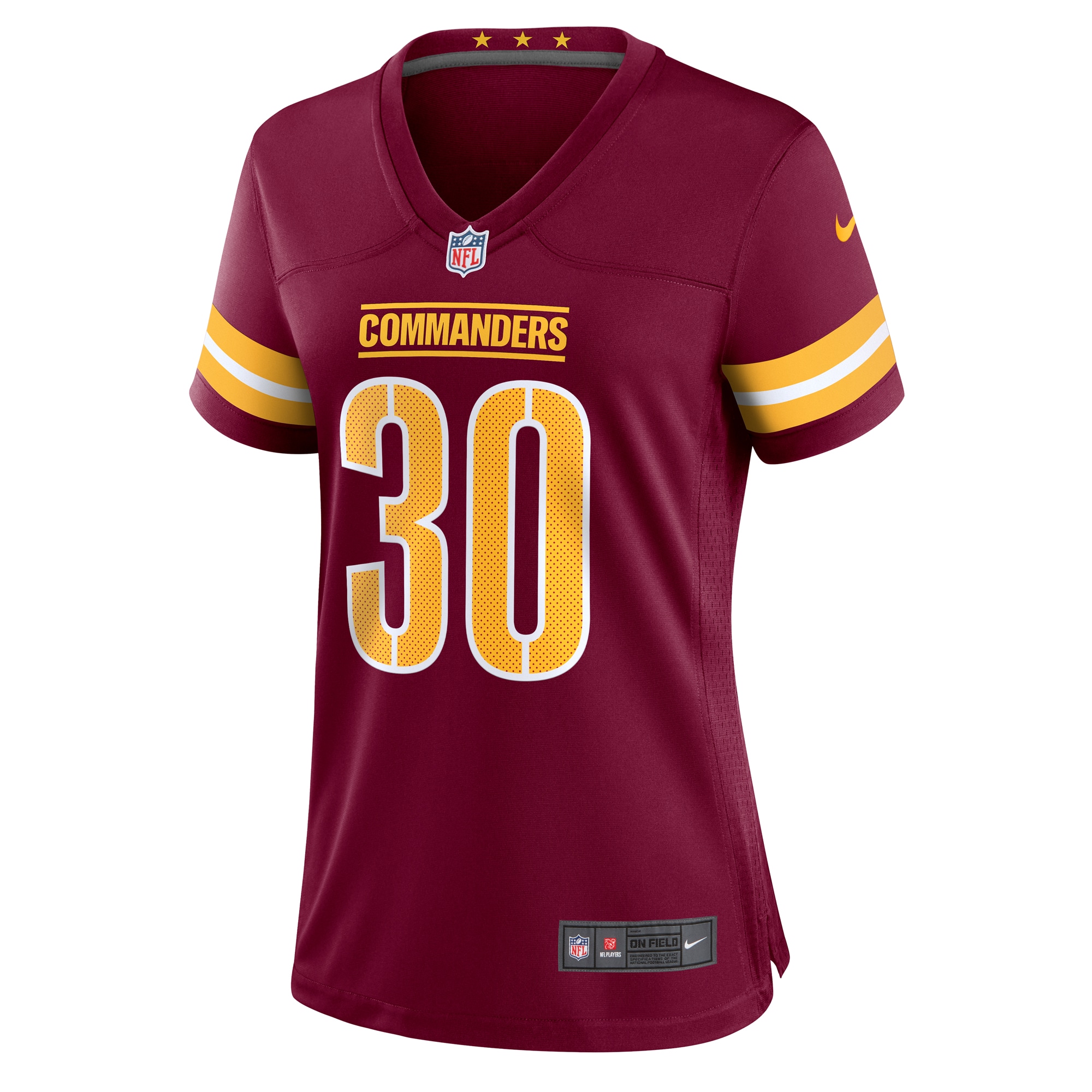 Washington Commanders Troy Apke Burgundy Game NFL Jersey Women's