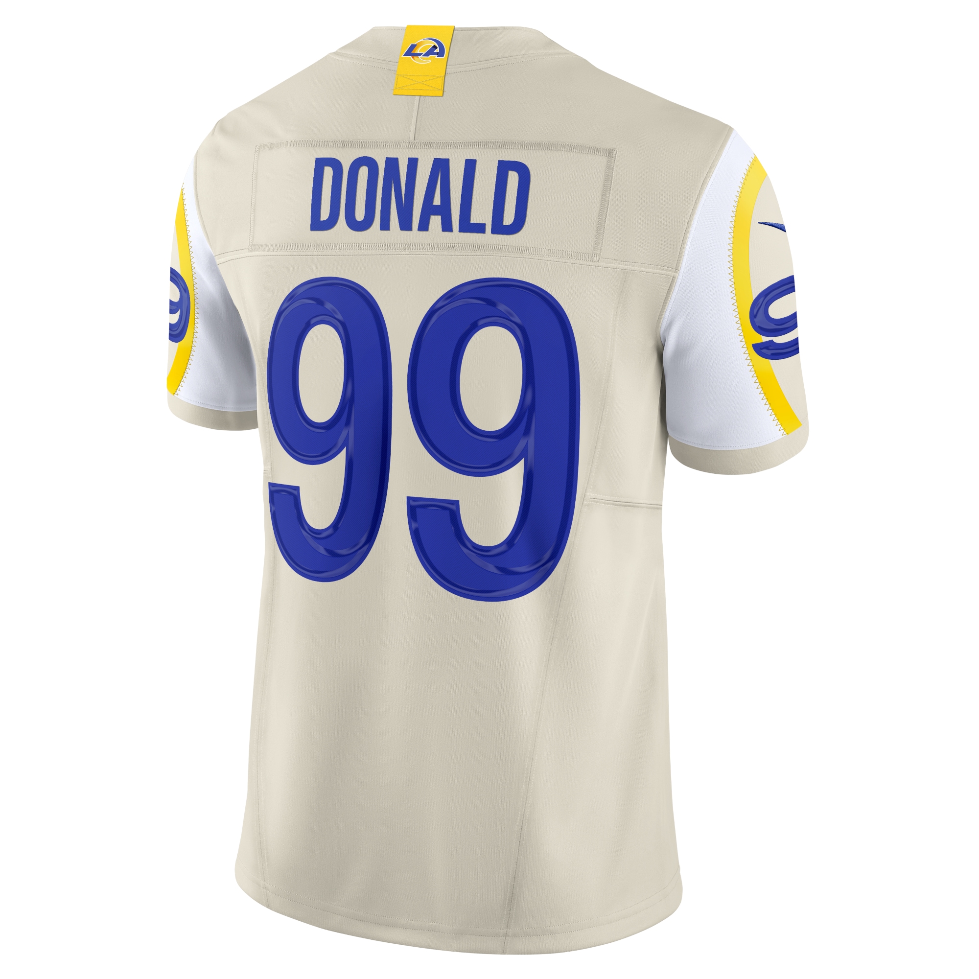 Los Angeles Rams Aaron Donald Bone Alternate Vapor F.U.S.E. Limited NFL Jersey Men's