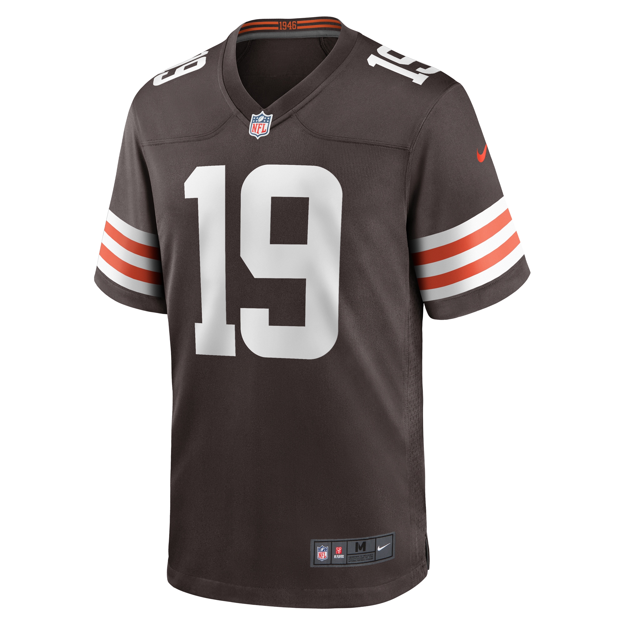 Cleveland Browns Cedric Tillman Brown Game NFL Jersey Men's