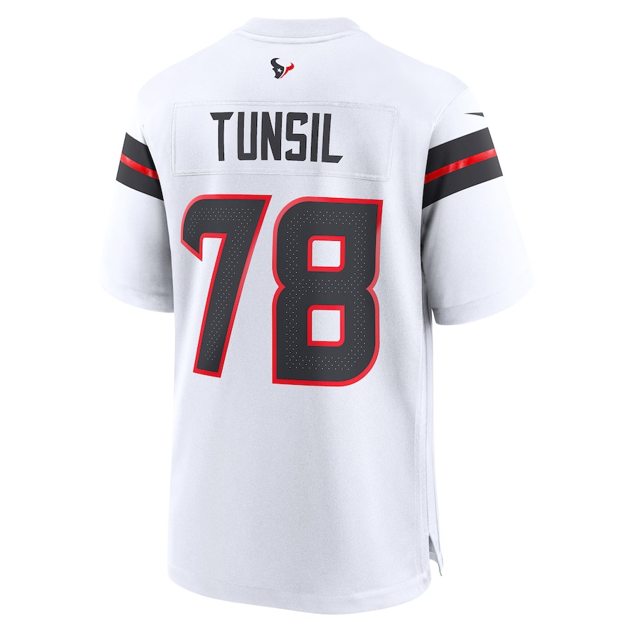Laremy Tunsil 78 Houston Texans Game White NFL Jersey Men's