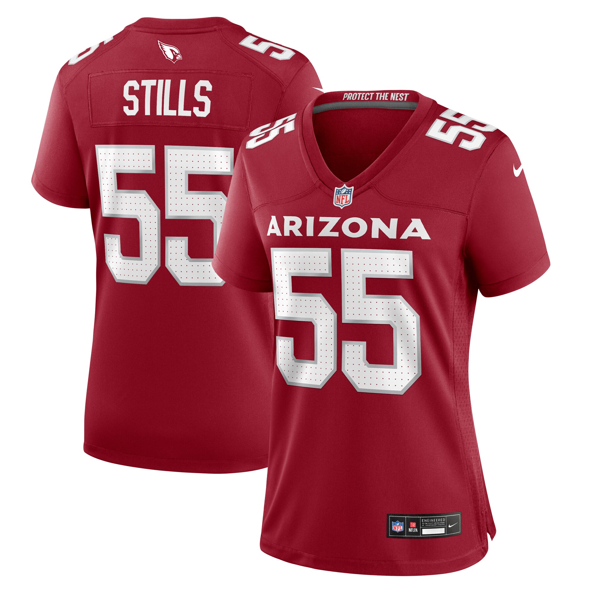 Arizona Cardinals Dante Stills Cardinal Game NFL Jersey Women's
