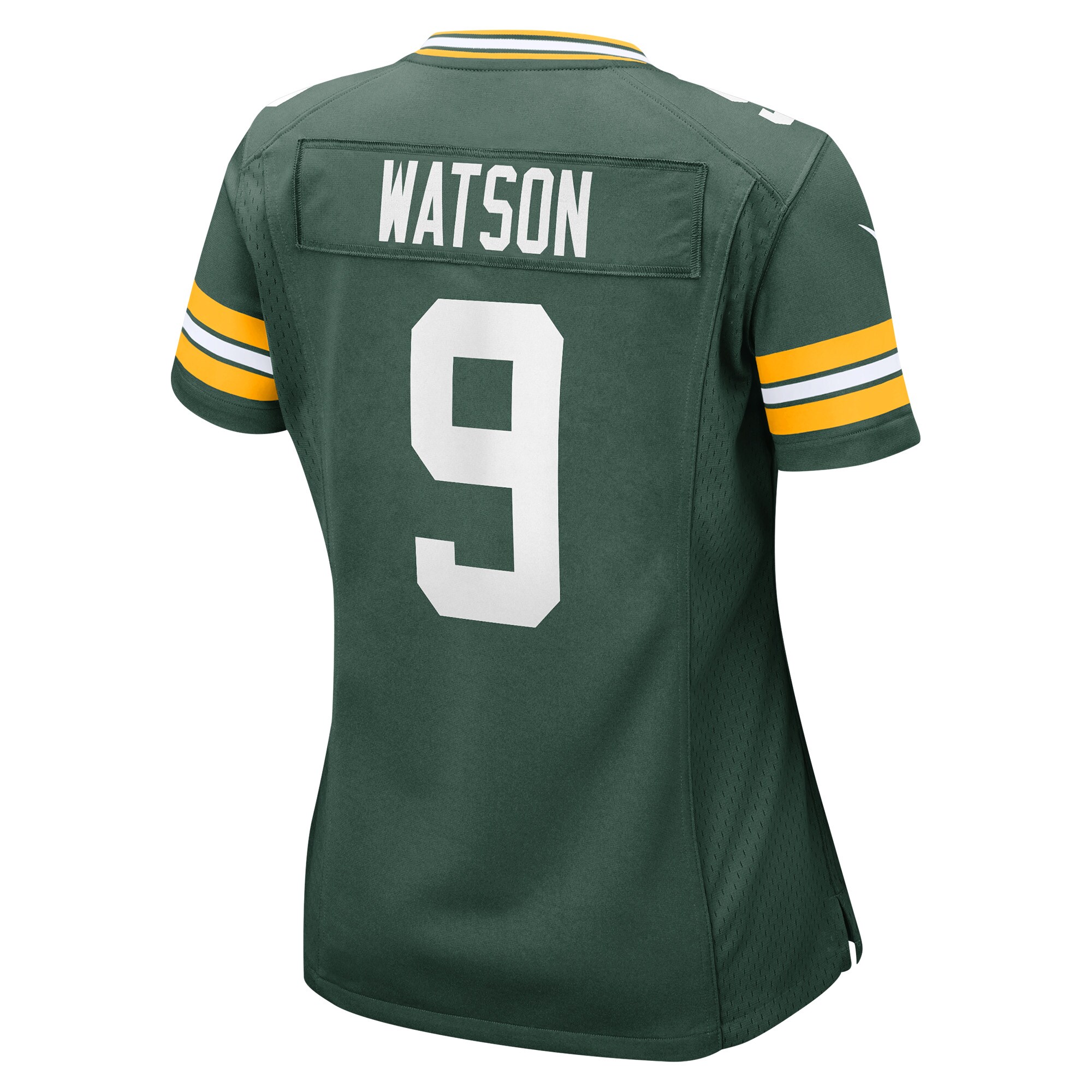 Green Bay Packers Christian Watson Green Player Game NFL Jersey Women's