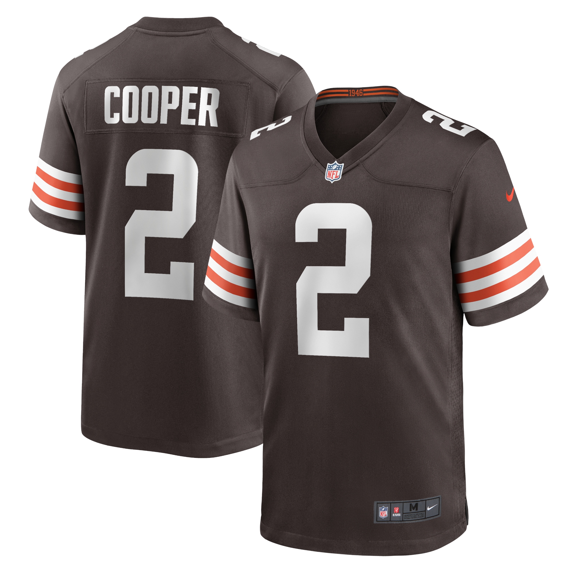 Cleveland Browns Amari Cooper Brown Game NFL Jersey Youth